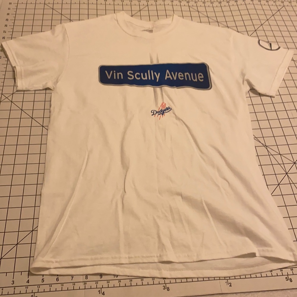 Vin Scully Avenue Dodger Tee by NewBalance